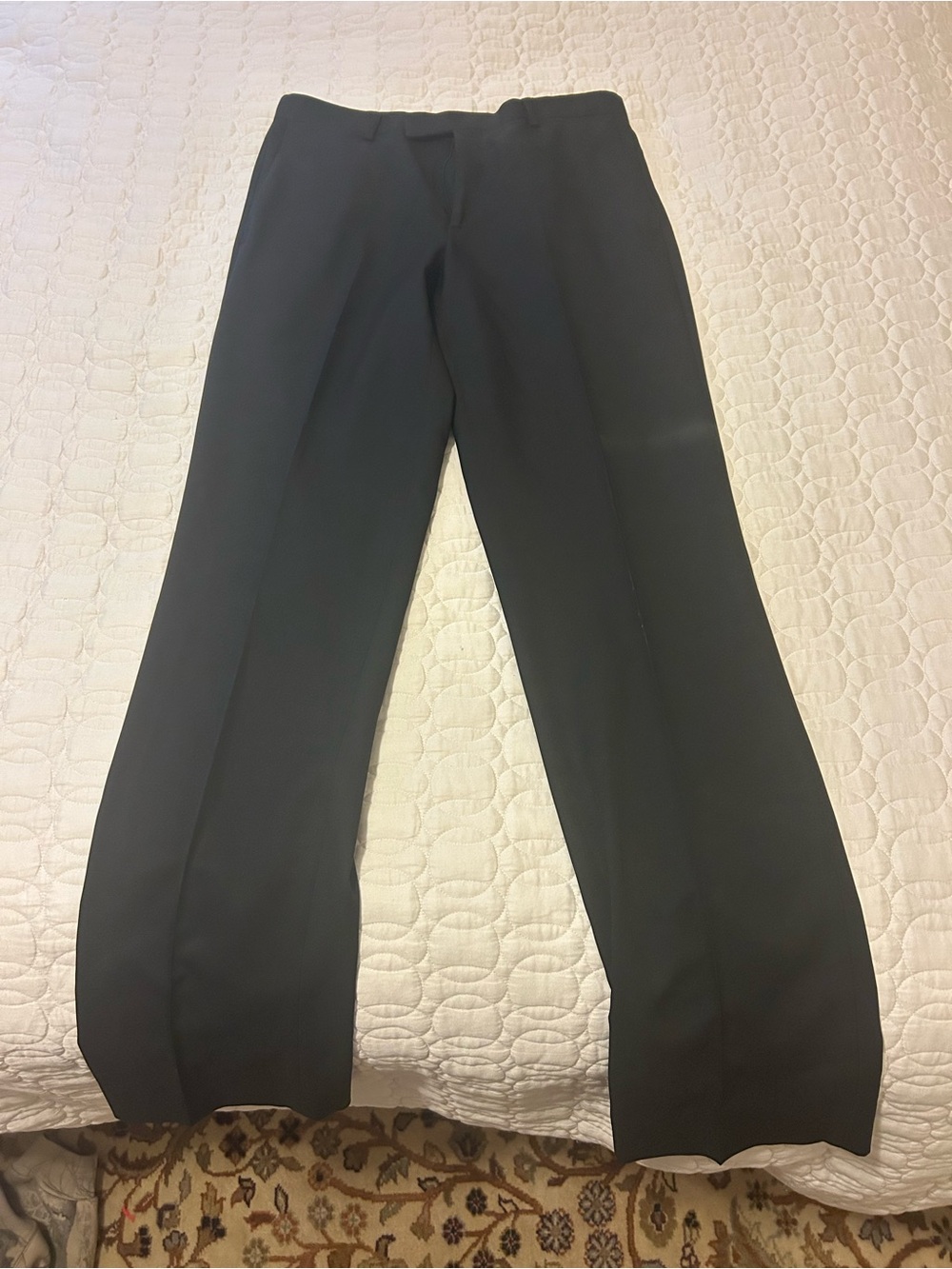 Claiborne Men's Black Dress Pants - Straight Leg